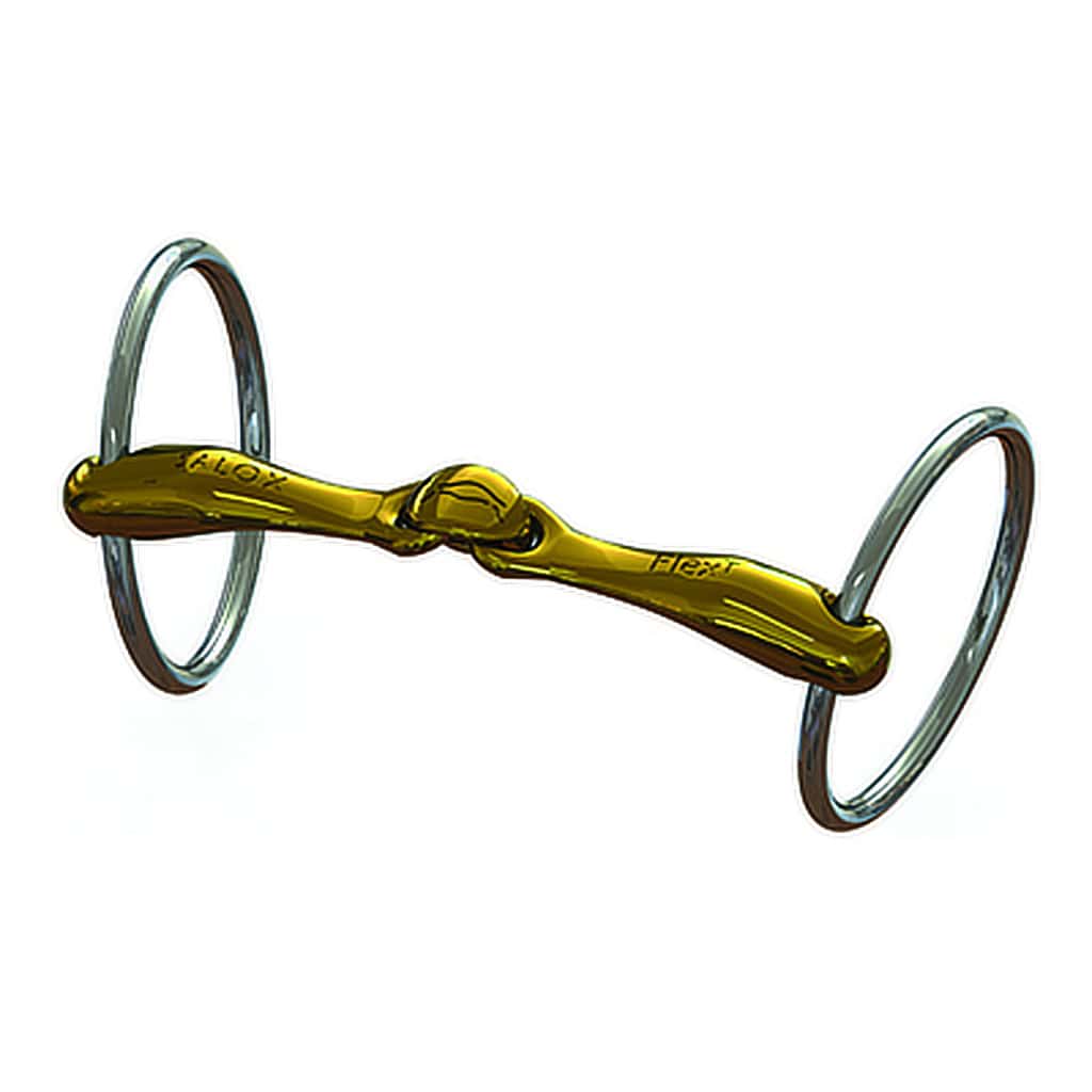 Neue Schule 7011 Turtle Tactio With Flex Loose Ring Snaffle Bit