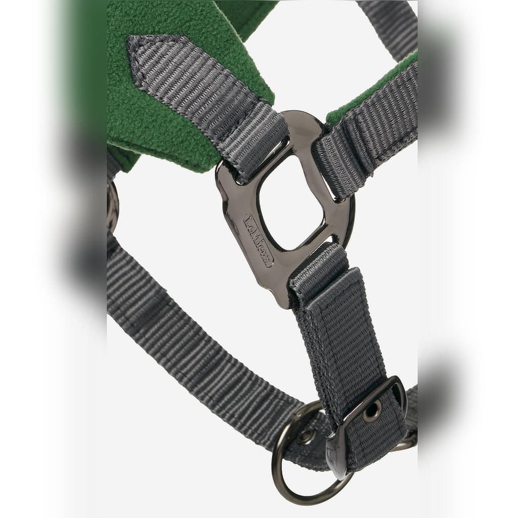 LeMieux Hunter Green Vogue Fleece Headcollar