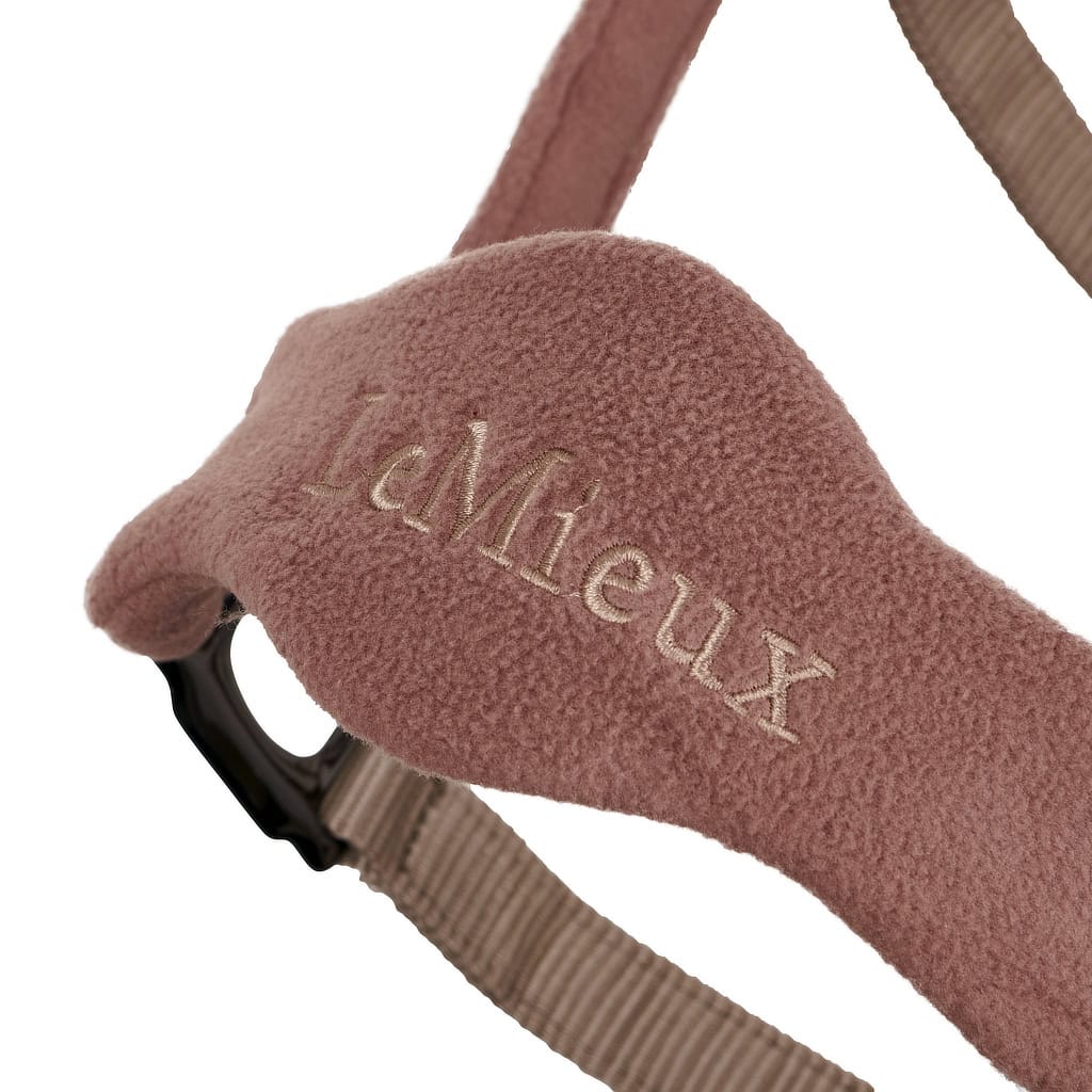 LeMieux Mink / Mocha Vogue Fleece Headcollar