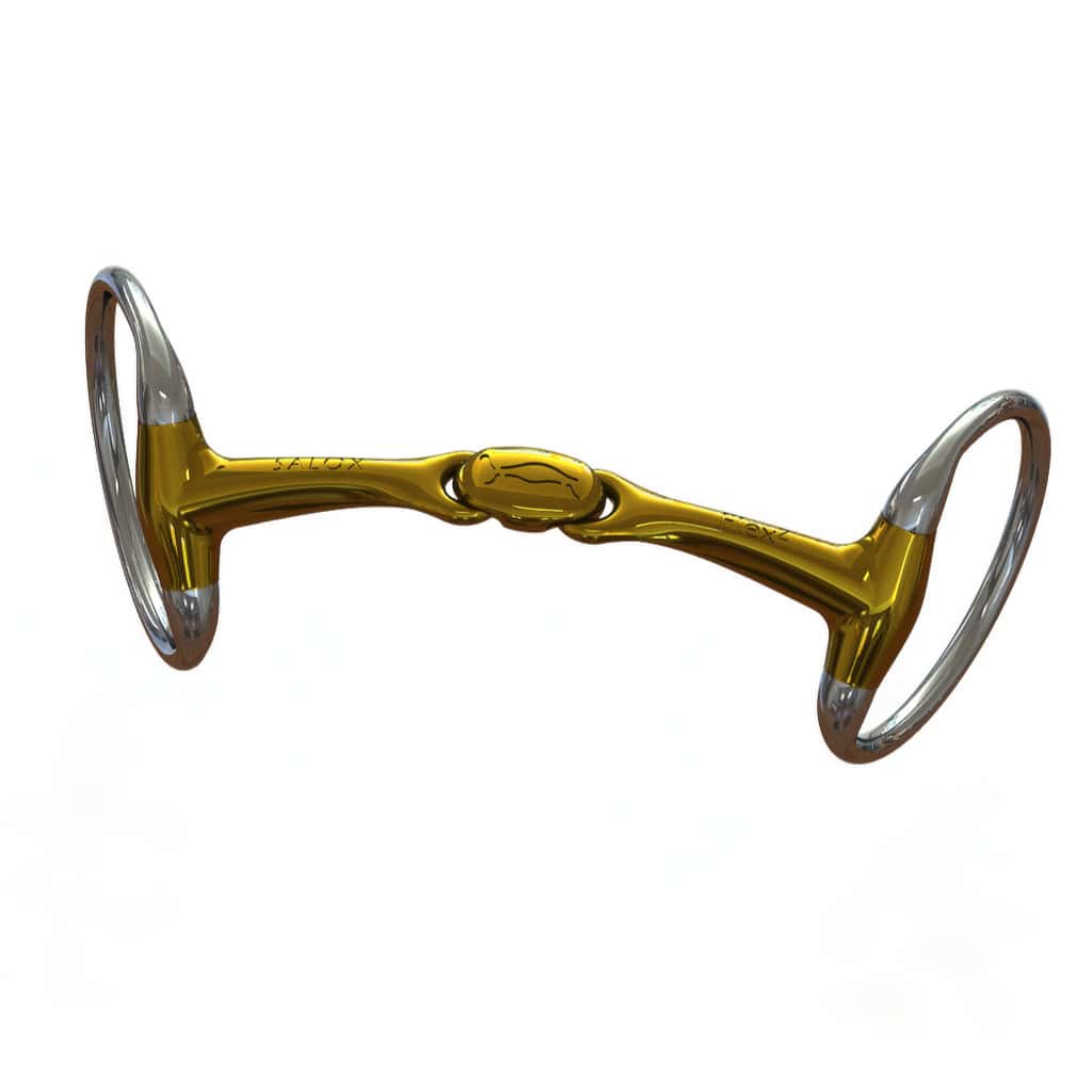 Neue Schule 7023 E TT Turtle Top with Flex Eggbutt Snaffle Bit