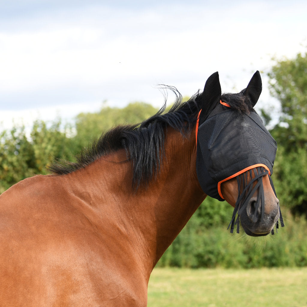 Equilibrium Field Relief Fly Mask Muzzle Fringe